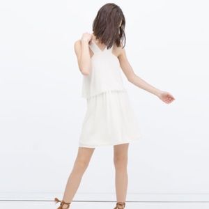 Zara Taglia White Dress Size Small